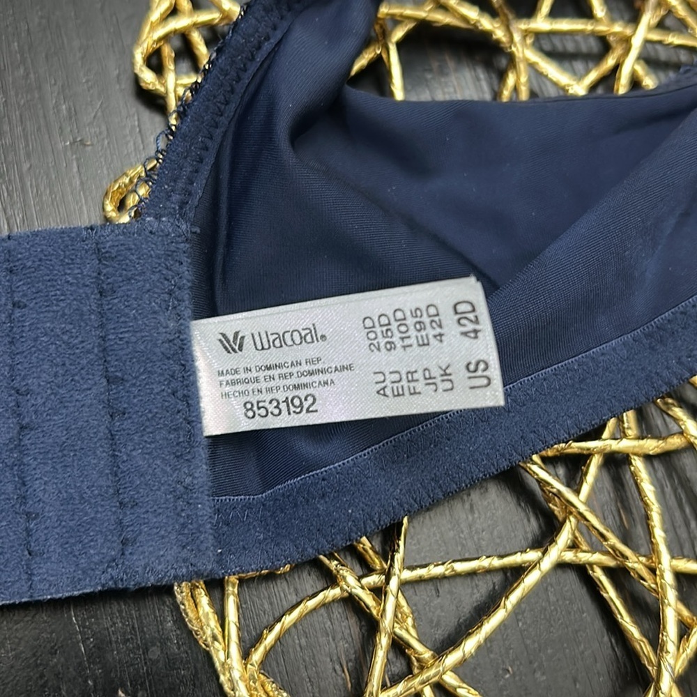 **Wacoal** Women's Basic Beauty Contour T-Shirt Bra NWT 42D 853192 - Picture 6 of 7